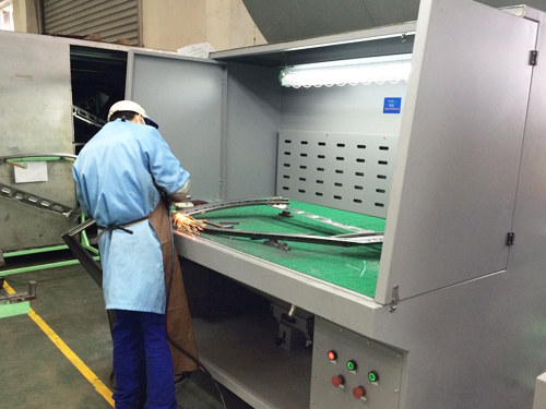 吸塵打磨工作臺