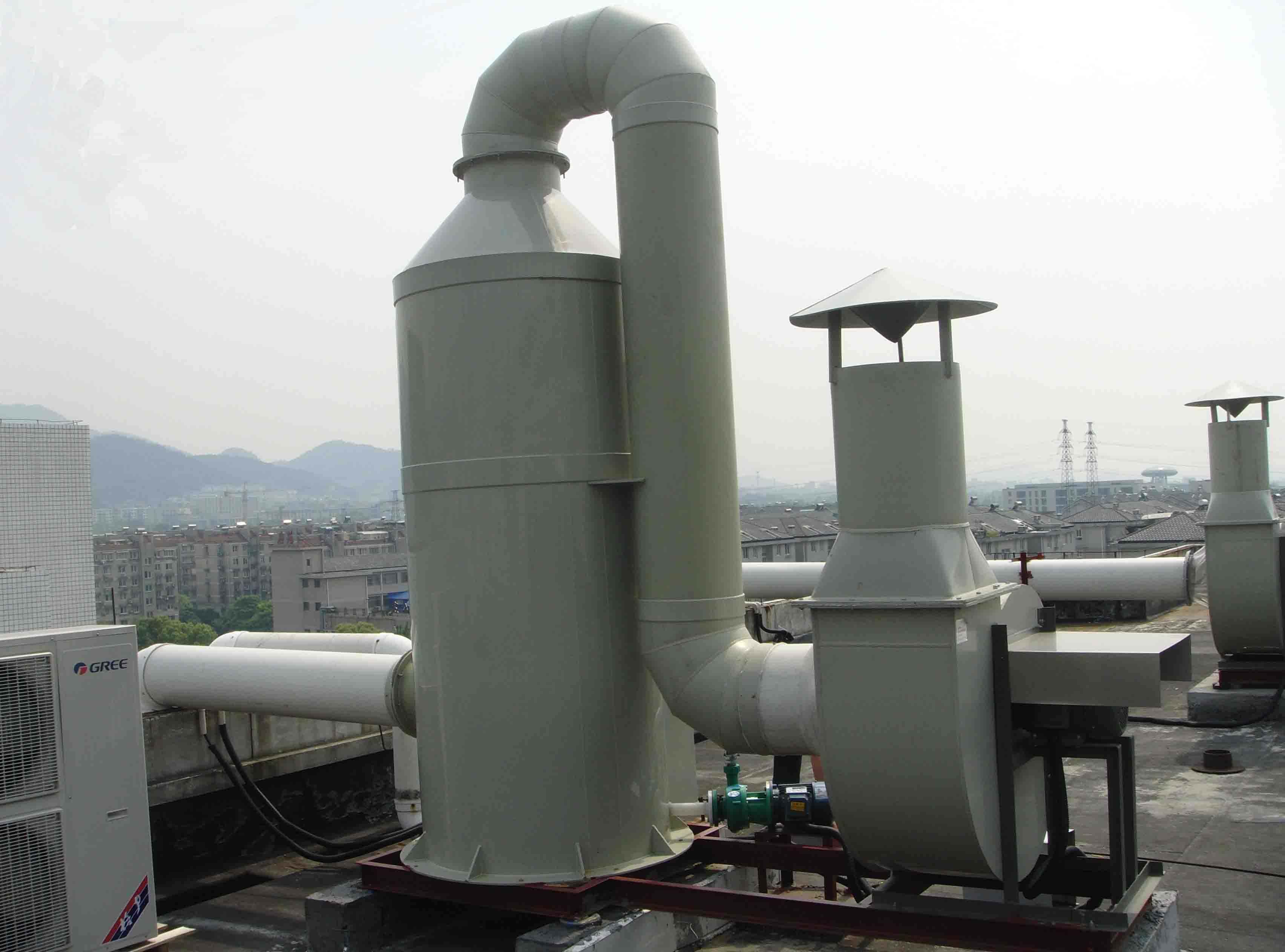 電廠(chǎng)水噴淋凈化塔